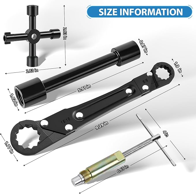 PlumbPro™ 4-in-1 Multi-Function Wrench