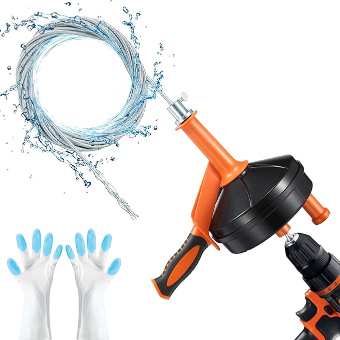 DrainPro™ 25FT Professional Drain Snake